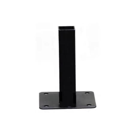 Eztube 4in Baseplate  Black 100-346 BK